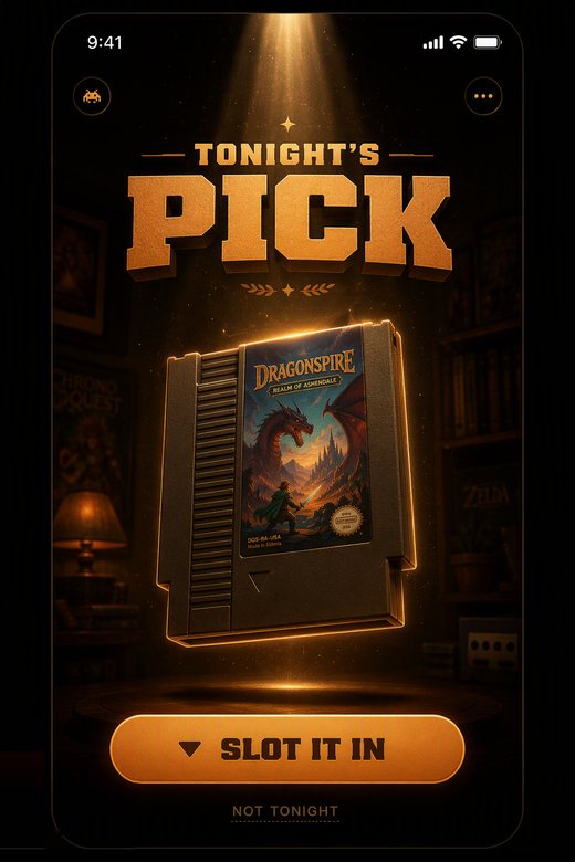 Tonight's Pick — one game, decided for you